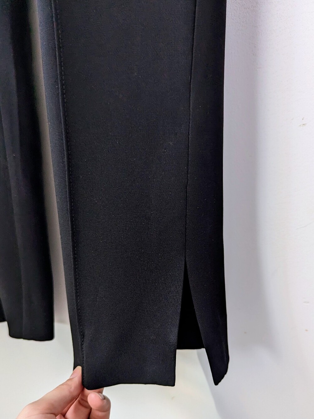 Cinq à Sept Brianne Slim Fit Black Trouser Pant - Picture 10 of 14